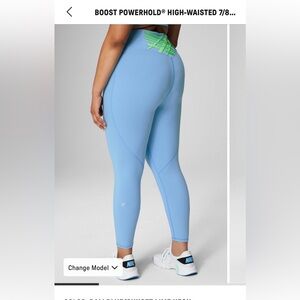 NWT Fabletics Boost Powerhold High-waisted 7/8 leggings.
